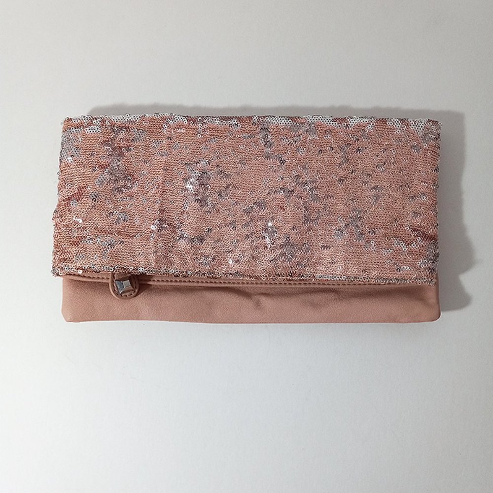BCBGeneration Sequined Clutch